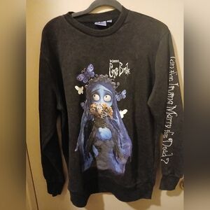 Black Graphic Women's Sweater